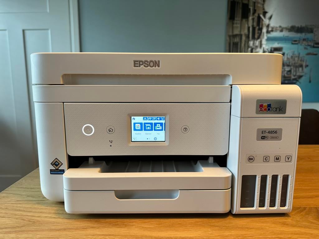 Epson EcoTank ET-4856 | All-in-One | Volle inkt, All-in-one, Zo goed als nieuw, Scannen, Ingebouwde Wi-Fi