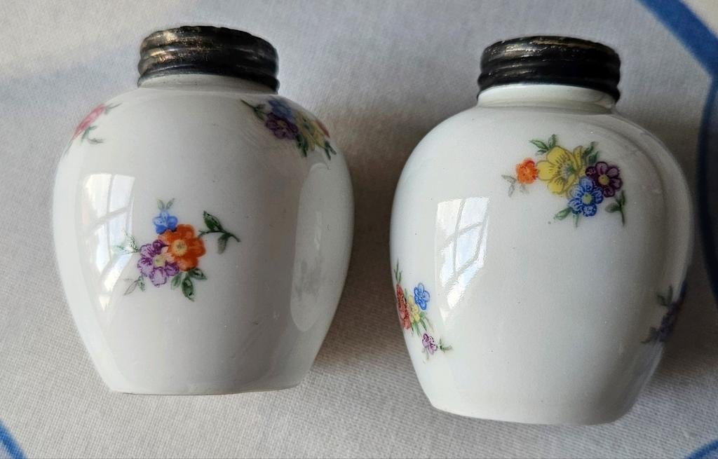 Peper en zout stel, Johann Haviland Bavaria porselein, Ophalen of Verzenden