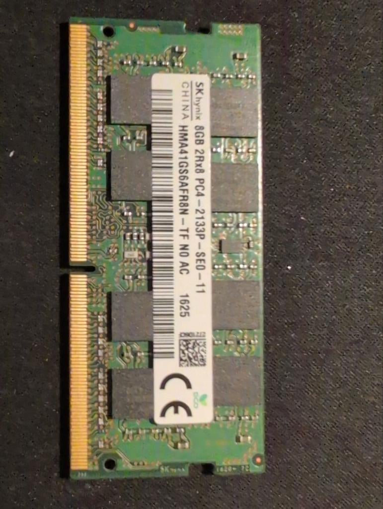 SK hynix 8GB DDR4 RAM SO-DIMM PC4-2133P, Computers en Software, RAM geheugen, Ophalen, Gebruikt, DDR4, Laptop