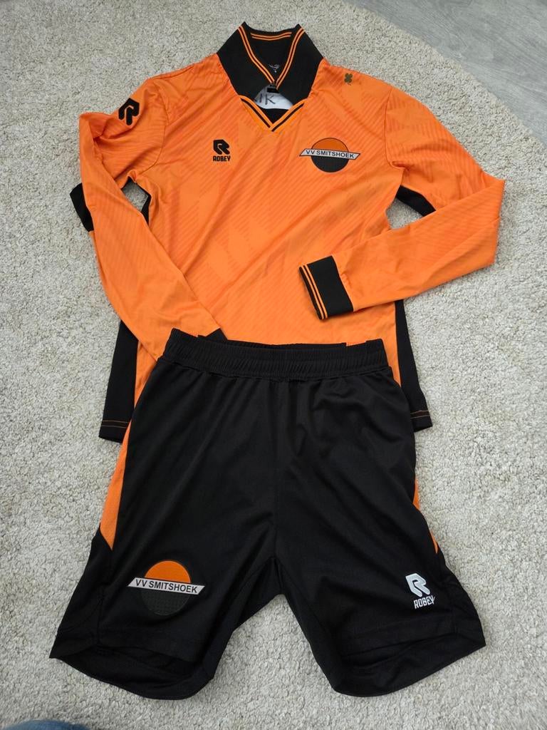 Smitshoek voetbalteneu, Kleding | Heren, Sportkleding, Blauw, Overige maten, Ophalen of Verzenden, Zo goed als nieuw