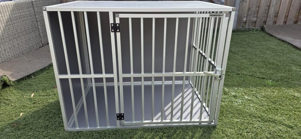 Aluminium hondenbench Hundos L, Ophalen, 75 tot 110 cm, 65 tot 100 cm