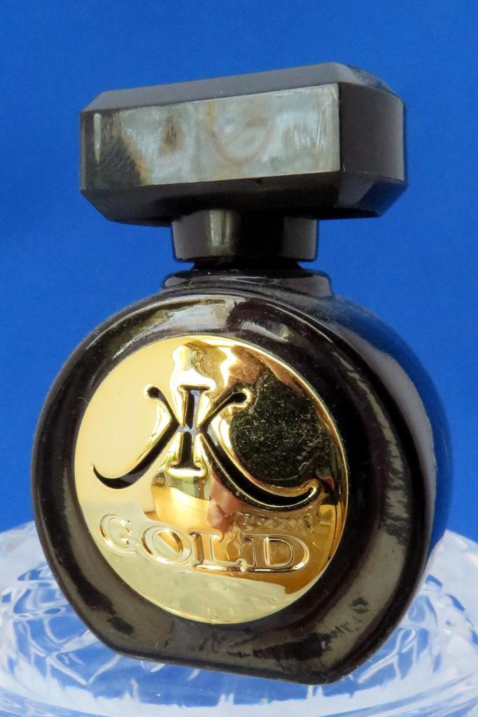 Mini - KIM KARDASHIAN - Gold - 7,5ml - edp - 5,2cm, Ophalen of Verzenden, Zo goed als nieuw, Miniatuur, Gevuld