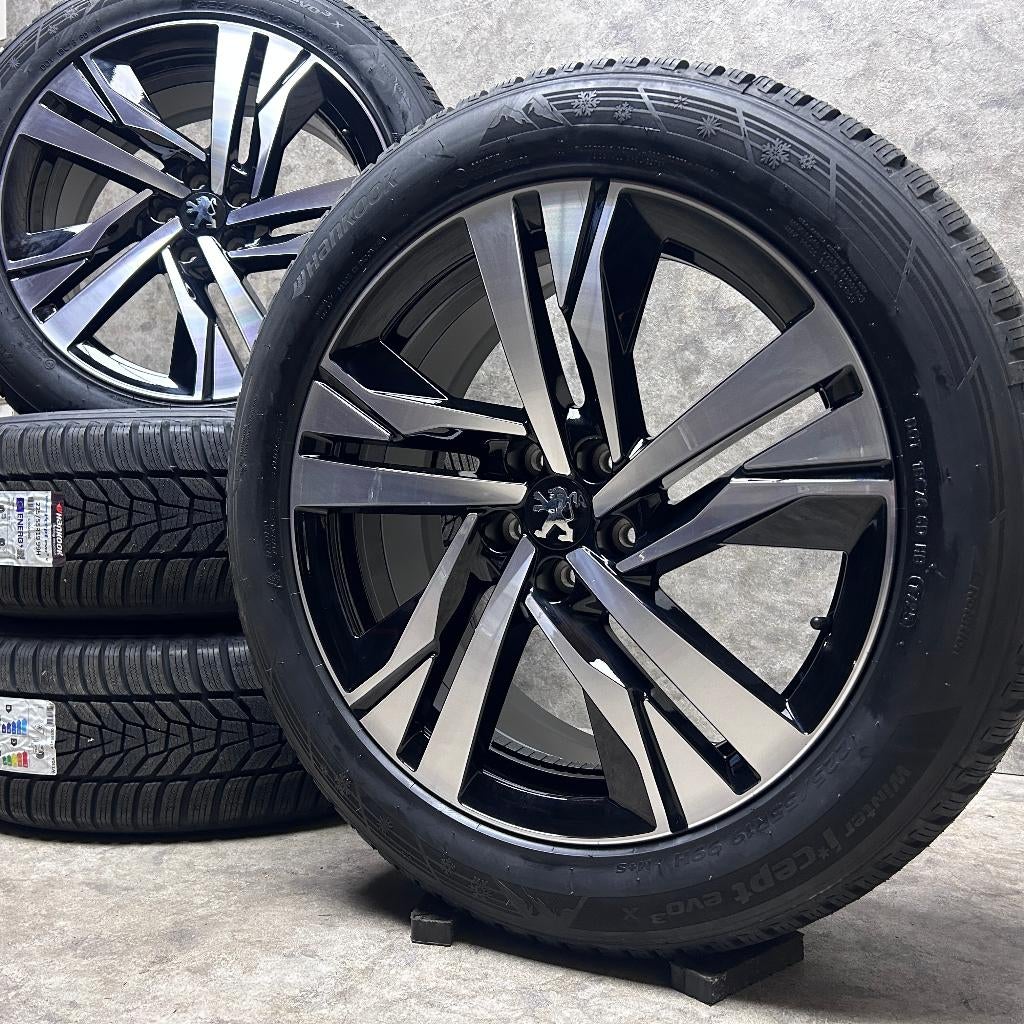 19 inch originele velgen +☀️of️❄️ banden Peugeot 3008 5008, Auto-onderdelen, Banden en Velgen, 19 inch, Gebruikt, Banden en Velgen
