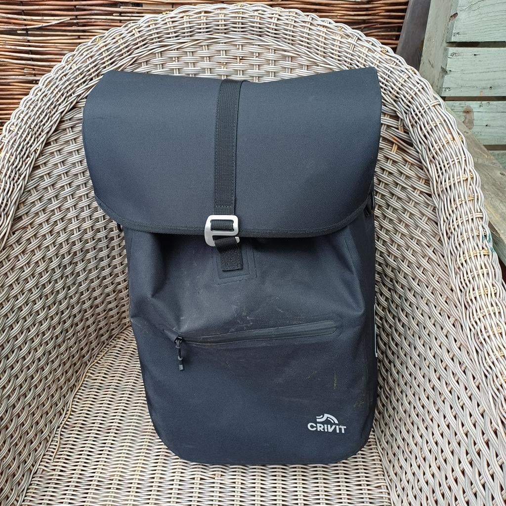 Crivit fietstas zwart - Gebruikt, Ophalen of Verzenden, Gebruikt, Crivit