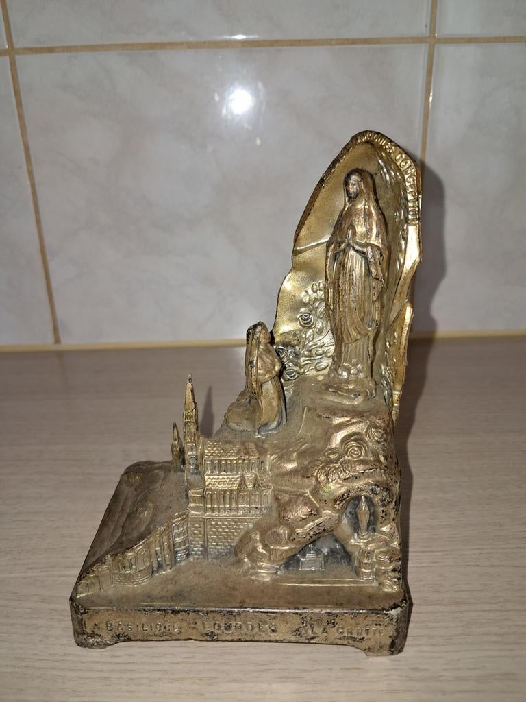 Lourdes muziekdoosje, la baselique la grotte france, Ophalen of Verzenden