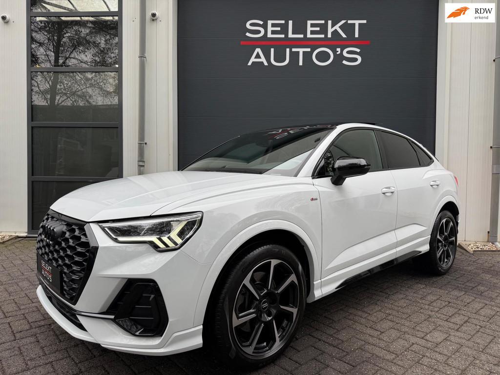 Audi Q3 Sportback 35 TFSI 3x S-Line Pano/Virtual/Leder/Cruis, Auto's, Audi, Bedrijf, Te koop, Q3, ABS, Adaptive Cruise Control