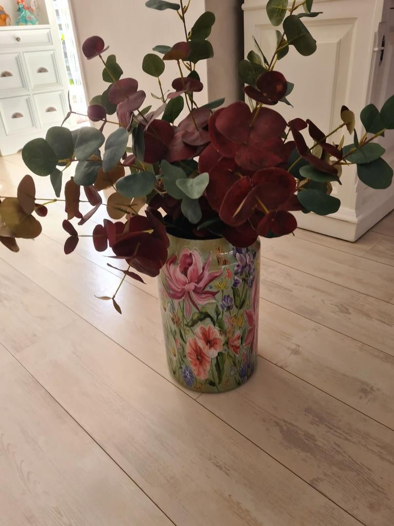 Mooie vaas met takken, Ophalen of Verzenden, Zo goed als nieuw