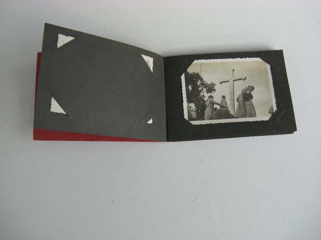 13 foto's 6X 9 cm in een een boekje,Klein Snapshots boekje, Verzamelen, Foto's en Prenten, Foto, Zo goed als nieuw, Voor 1940