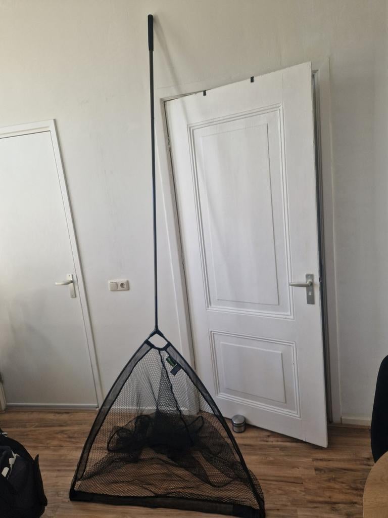 Rubber Landingsnet karpervissen snoekvissen schepnet, Ophalen, Nieuw, Net of Fuik