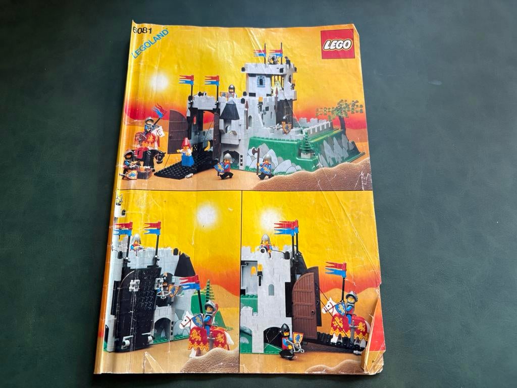 Lego castle instructie boekje 6081, Lego, Lego, Verzenden, Zo goed als nieuw