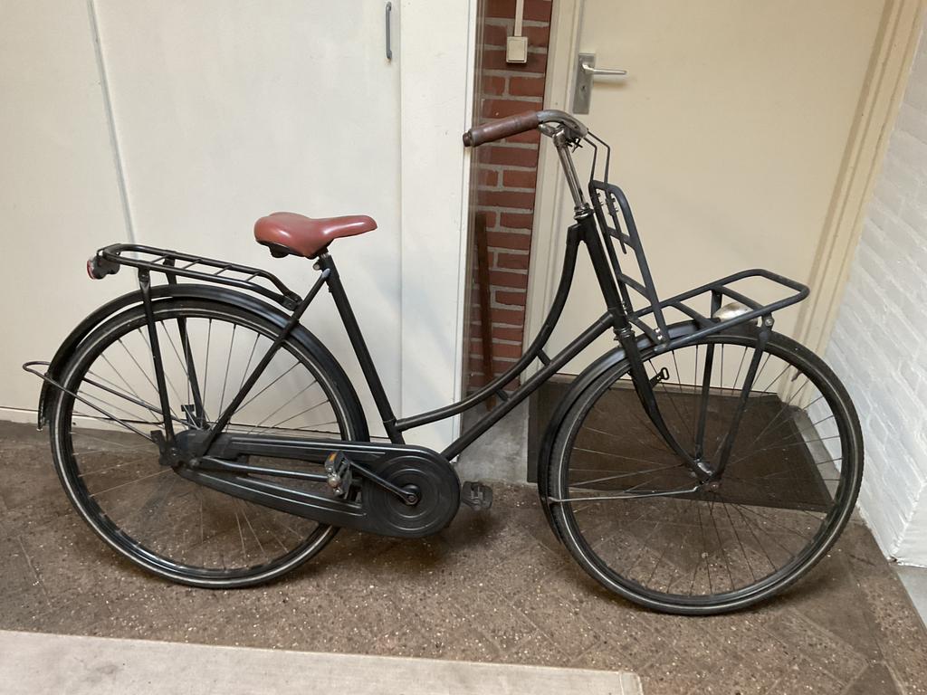 Oma fiets 28 inch, 56 cm of meer, Ophalen, Gebruikt