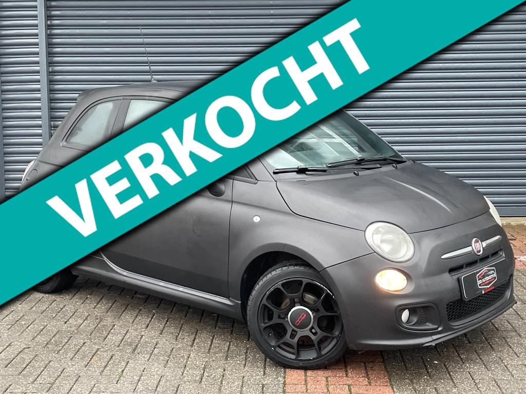 Fiat 500 1.2 Abarth Leer | Airco | Unieke Uitvoering, Voorwielaandrijving, Euro 5, Gebruikt, 4 cilinders