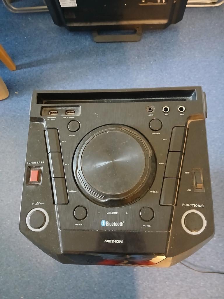 Medion Bluetooth speaker 2x 600 watt, Ophalen, Minder dan 60 watt, Overige typen, Overige merken