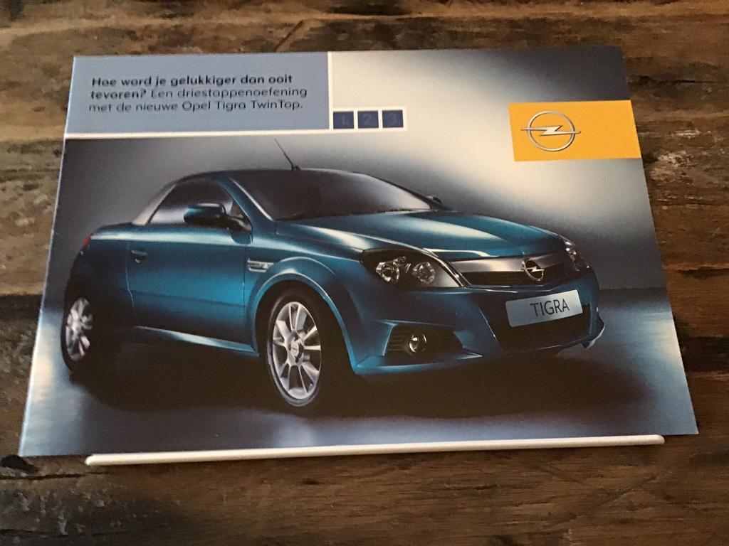 Opel Tigra Twintop folders., Ophalen of Verzenden, Zo goed als nieuw, Folder