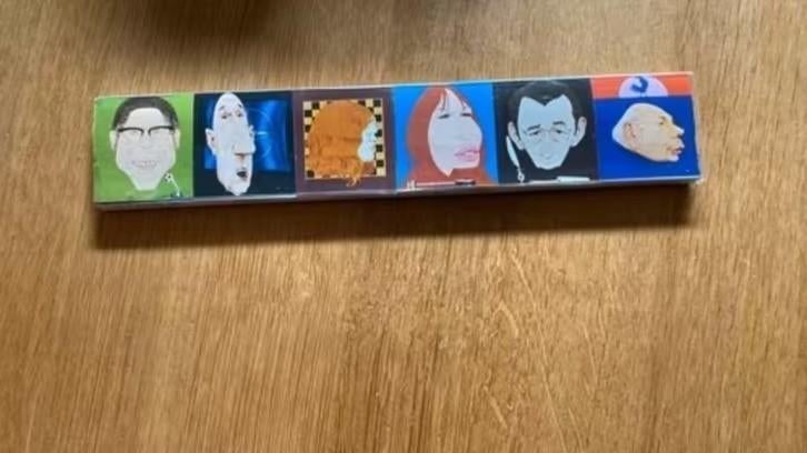 Lucifersmapjes : karikaturen bekende Nederlanders(panorama), Ophalen of Verzenden, Nieuw, Luciferdoosjes of -merken