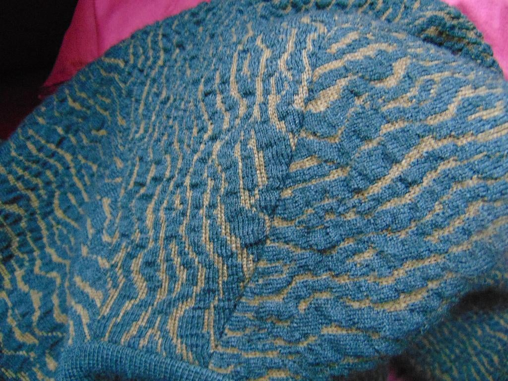 zeer chique mantelpak, Kostuum of Pak, Blauw, Maat 42/44 (L), Ophalen of Verzenden