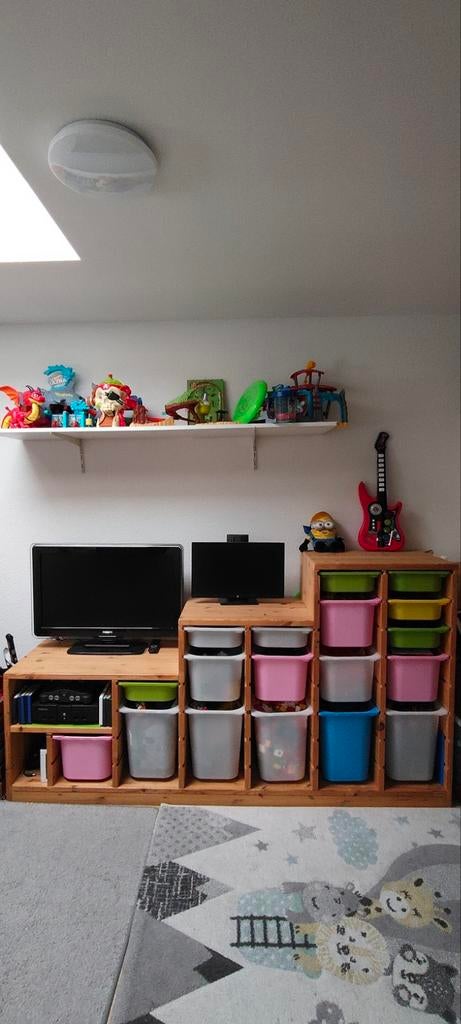 Kallax kast inclusief alle bakken!, Ophalen, Gebruikt