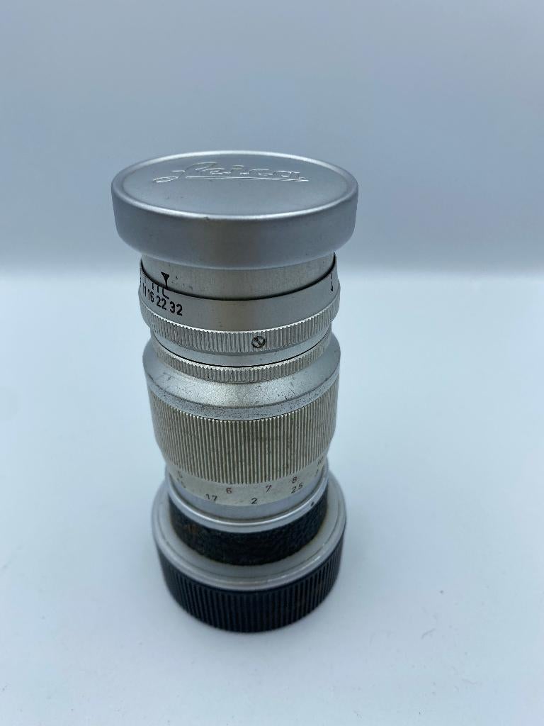 Leica Elmar 90mm f4 Leica M, Audio, Tv en Foto, Fotografie | Lenzen en Objectieven, Ophalen of Verzenden, Gebruikt, Telelens
