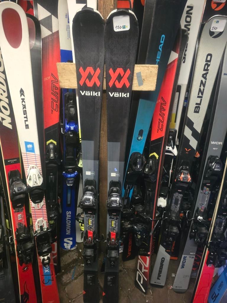 158cm VOLKL DEACON LTD WOODCORE TIP ROCKER, Overige merken, 140 tot 160 cm, Ophalen of Verzenden, Zo goed als nieuw