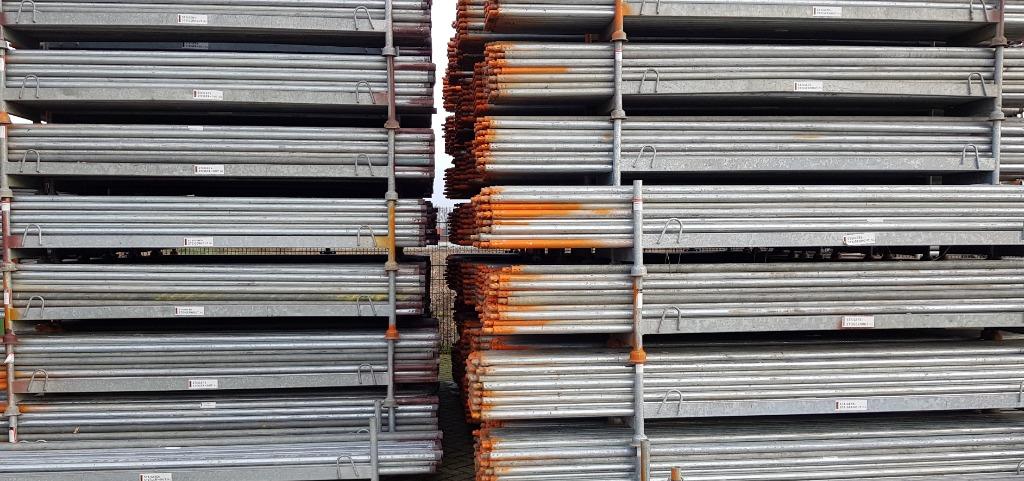 steigerbuis / steigerbuizen 2 / 3/ 4 en 6 meter, Doe-het-zelf en Verbouw, Steigers, Ophalen, Zo goed als nieuw, Gevelsteiger, Minder dan 2 meter