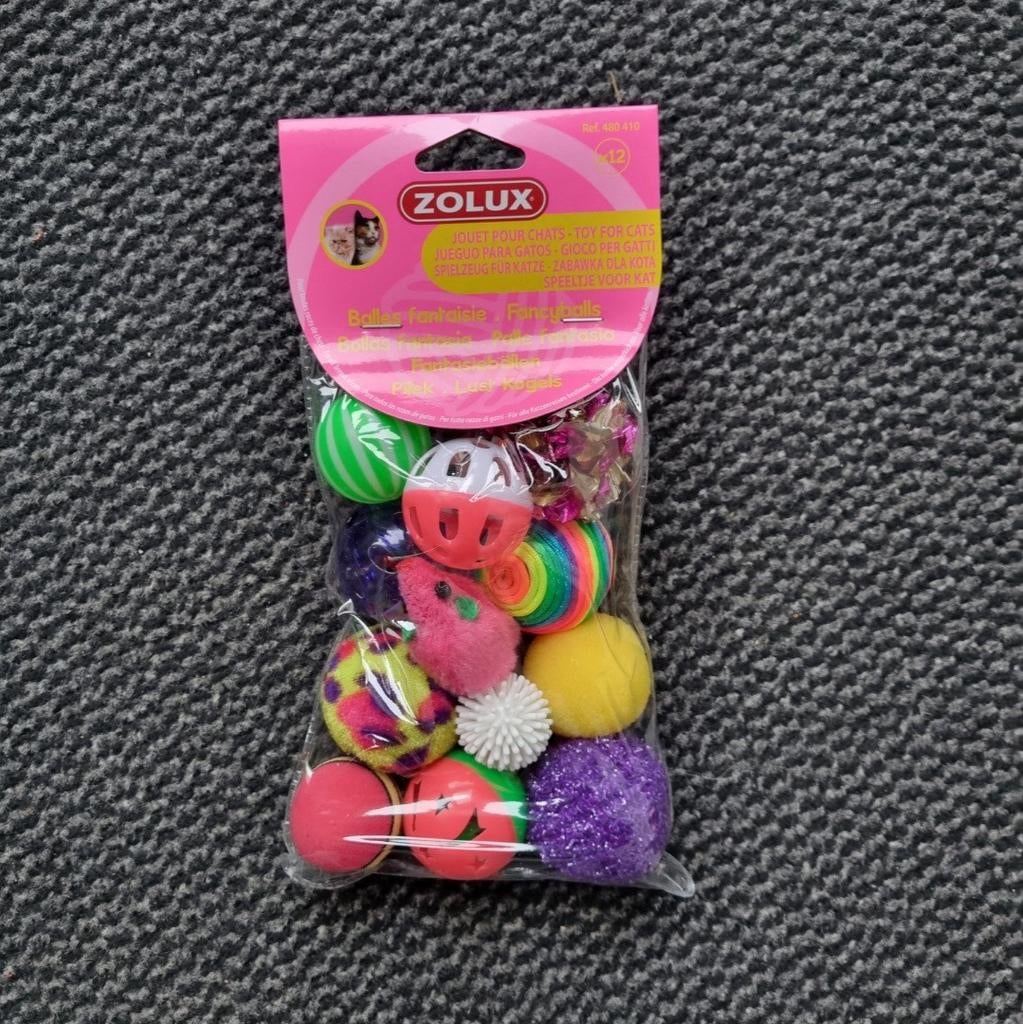 Gekleurde ballen en muisje, Ophalen of Verzenden, Nieuw, Speelbal