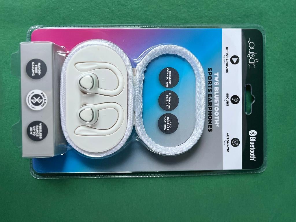 Bluetooth Sports earphones (Pulsar), Overige merken, Nieuw, Ophalen of Verzenden, Over oor (circumaural)