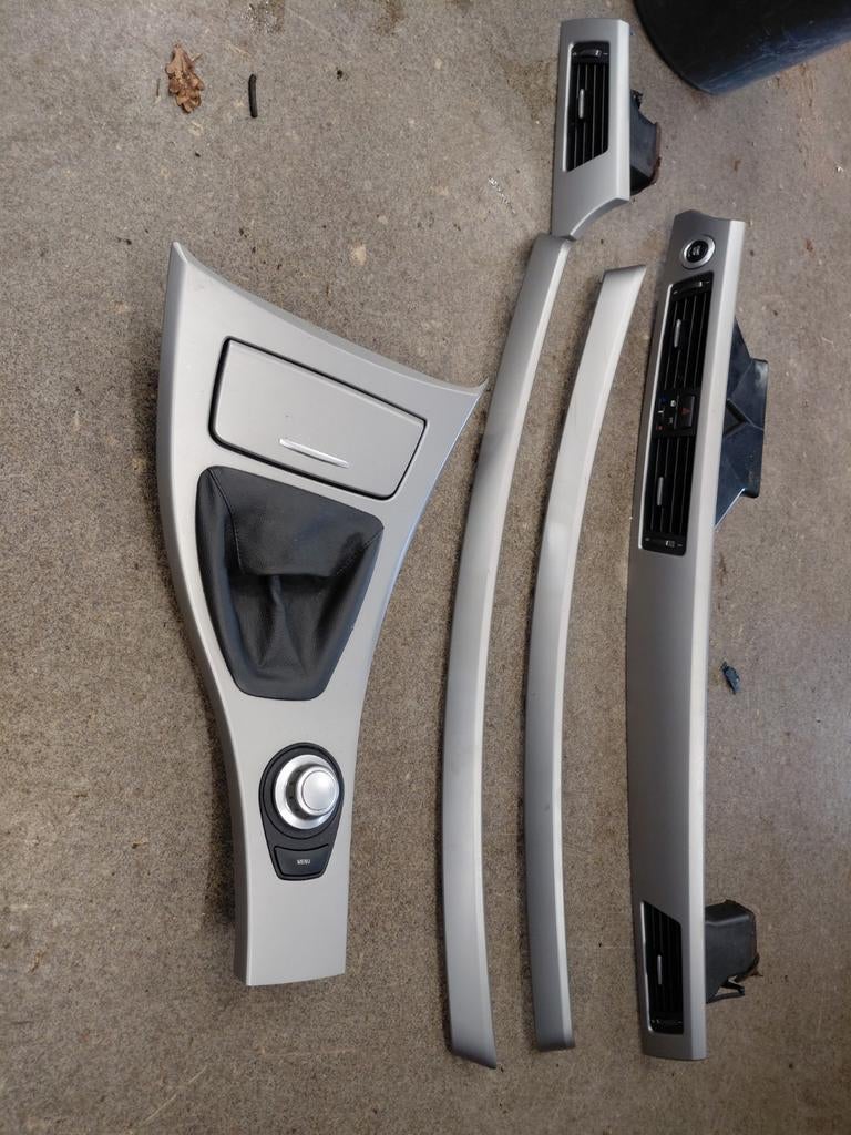 BMW E90/91 interieur lijsten Zonder I drive knop!!!, Auto-onderdelen, Ophalen of Verzenden, Nieuw, BMW