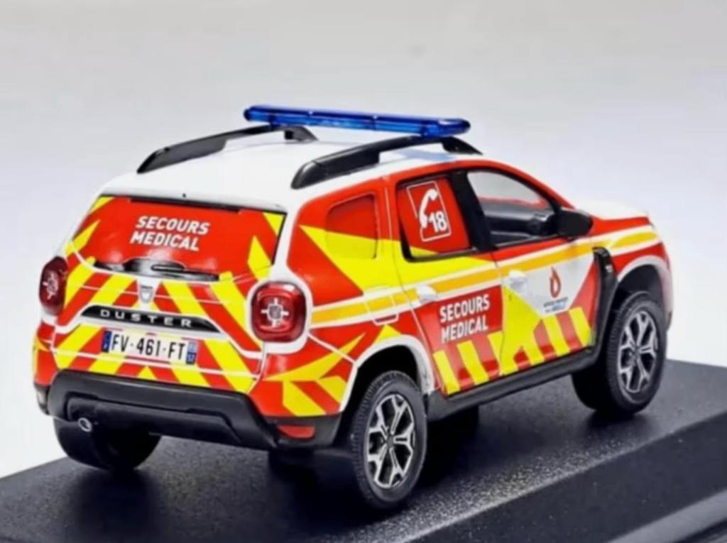 Dacia Duster 2020 Pompiers Medical 1:43 NOREV Ref. 509050, Verzenden, Nieuw, Auto, Norev