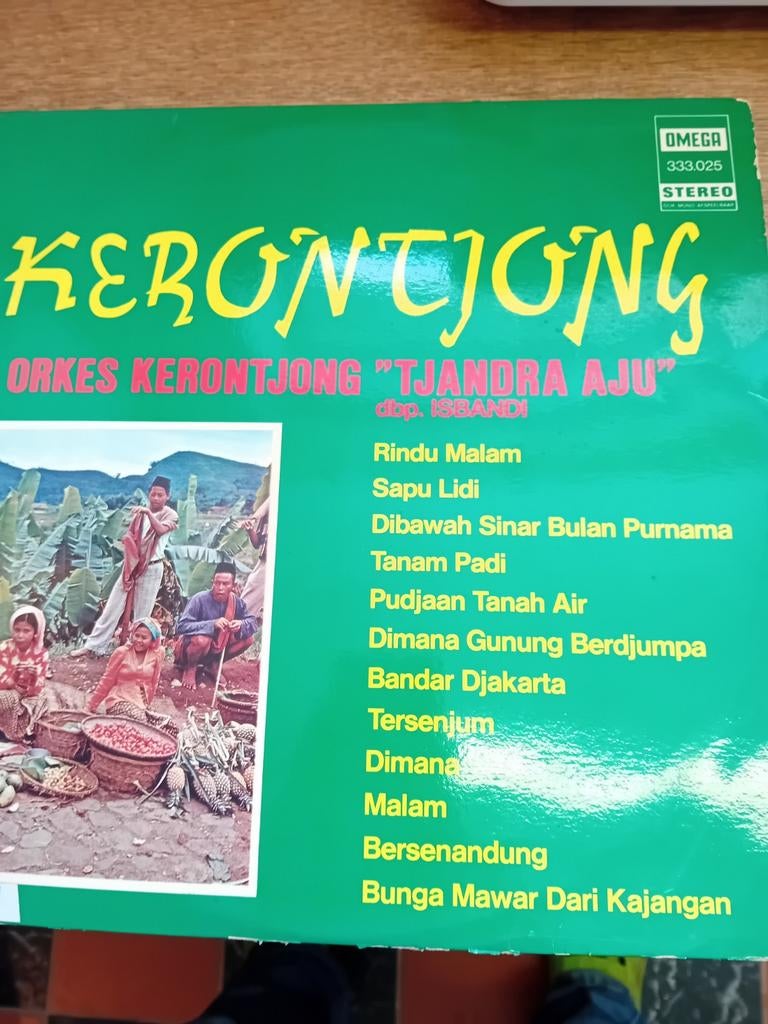 LP Kerontjong orkest, Cd's en Dvd's, Vinyl | Wereldmuziek, Ophalen of Verzenden, Gebruikt, 12 inch