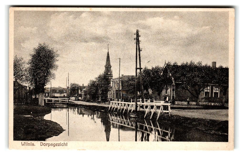 Wilnis, Dorpsgezicht, Ophalen of Verzenden, 1920 tot 1940, Ongelopen, Utrecht