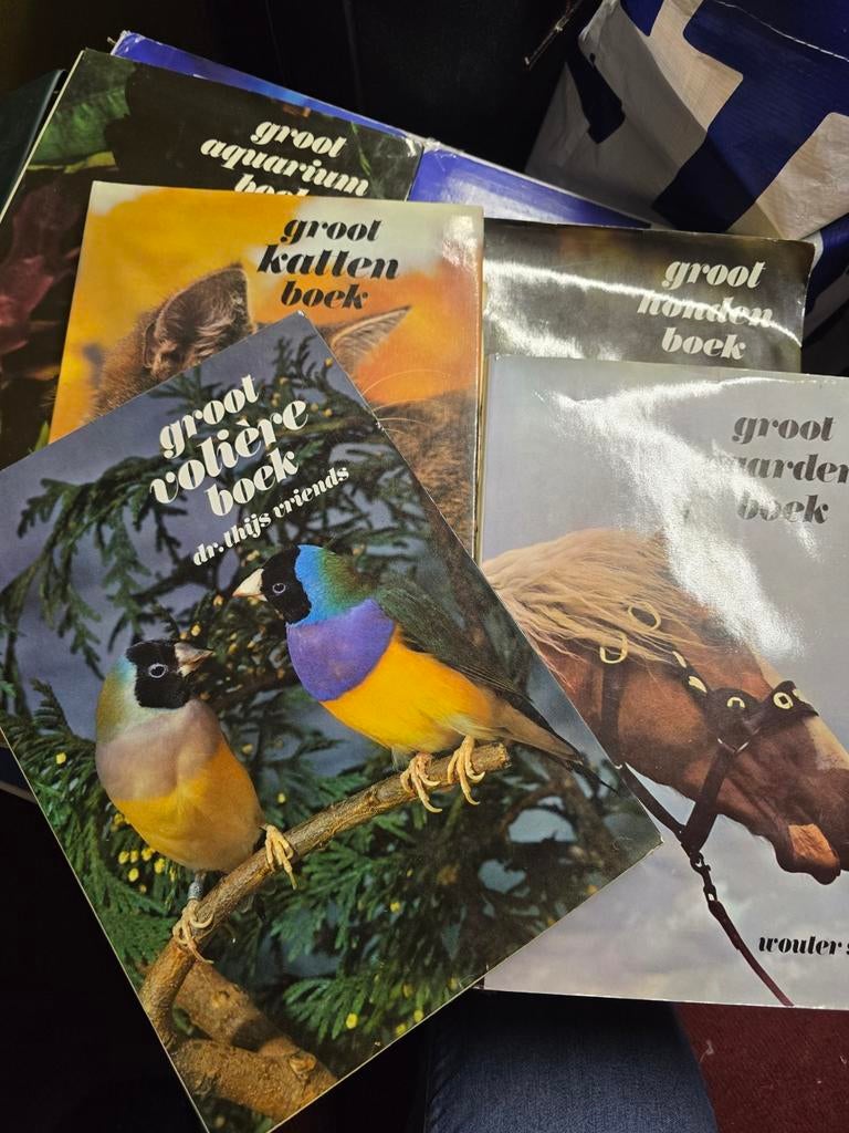 5 Dierenboeken, Ophalen of Verzenden