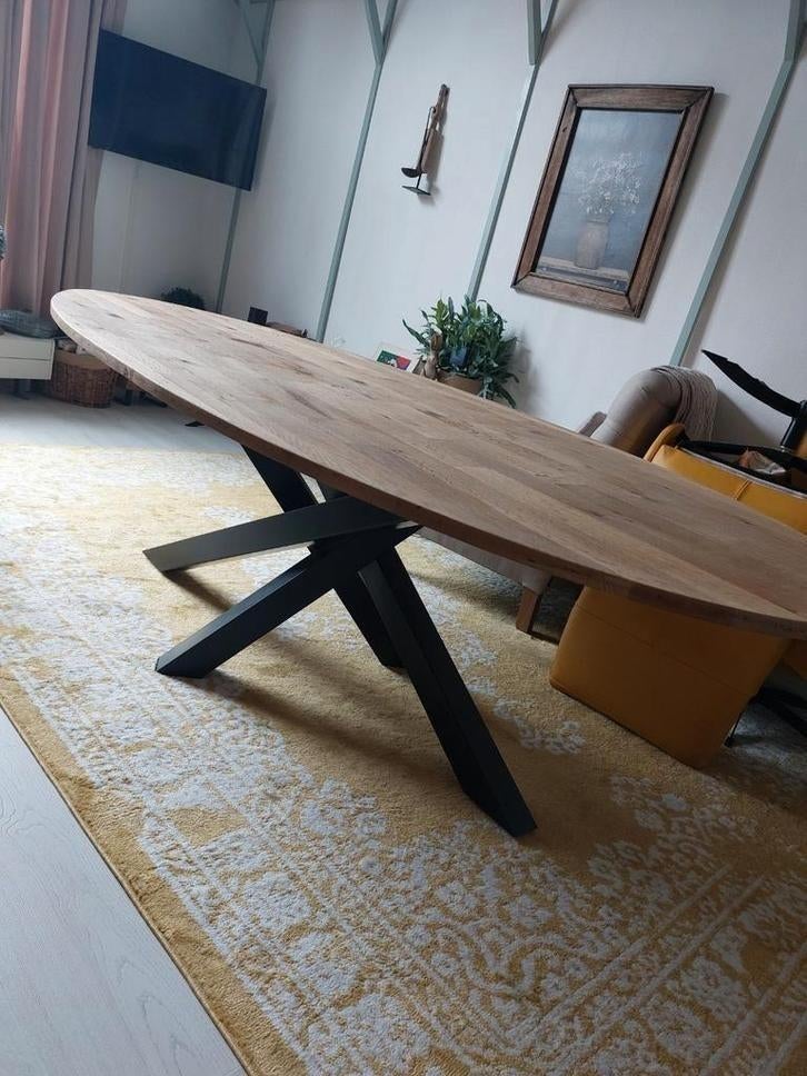 Tafel Grote matrix poot, Ophalen of Verzenden, Zo goed als nieuw