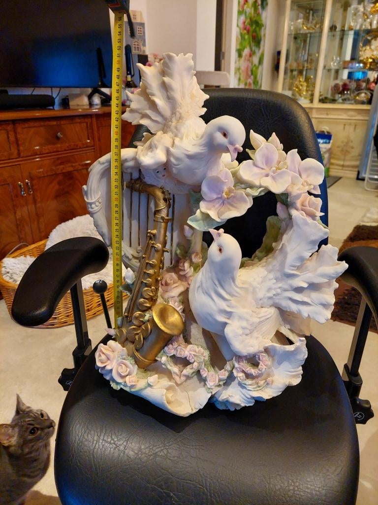 Beeld duiven, Ophalen, Gebruikt, Mens