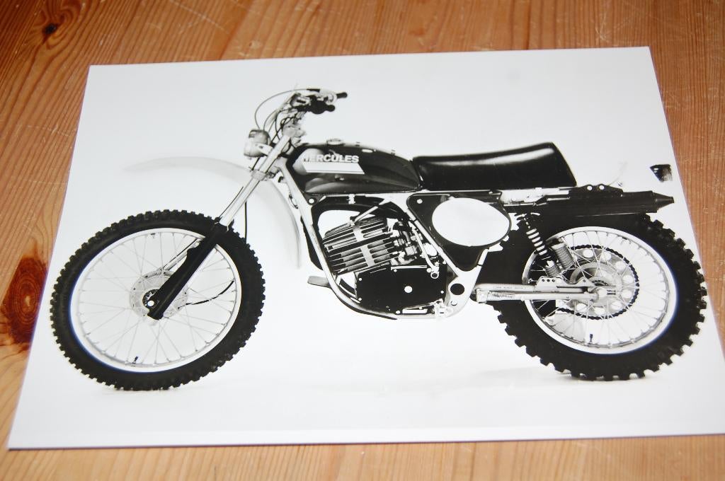 Hercules 250 GS persfoto en gegevens, Motoren, Ophalen of Verzenden, Overige merken