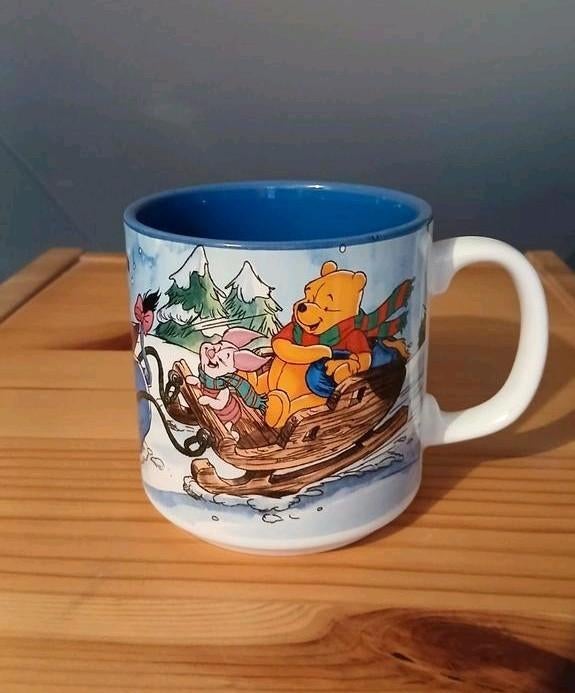 Winnie the Pooh beker, Verzenden, Winnie de Poeh of vrienden, Zo goed als nieuw, Servies