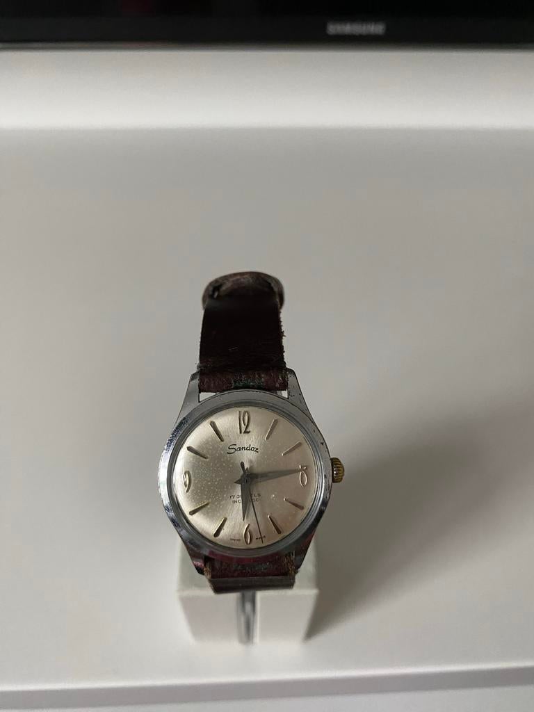 Sandoz Horloge uit de Jaren zestig, Ophalen of Verzenden