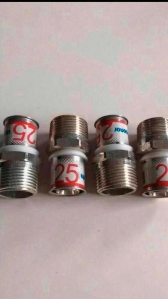 Uponor puntstuk buitendraad x pers 1" x 25mm, Ophalen of Verzenden, Nieuw, Overige typen