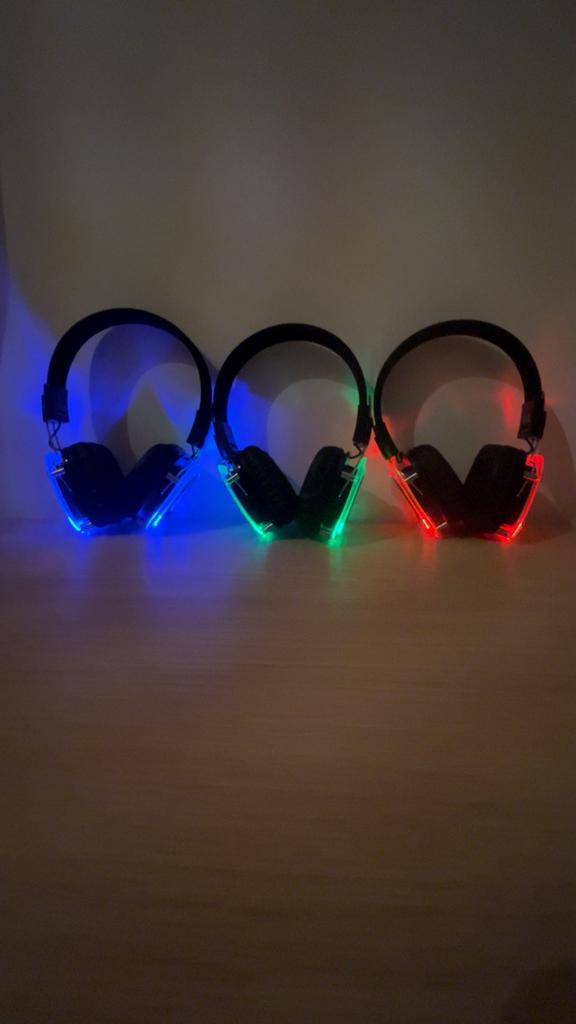 Silent disco te huur, Ophalen of Verzenden, Zo goed als nieuw, Overige