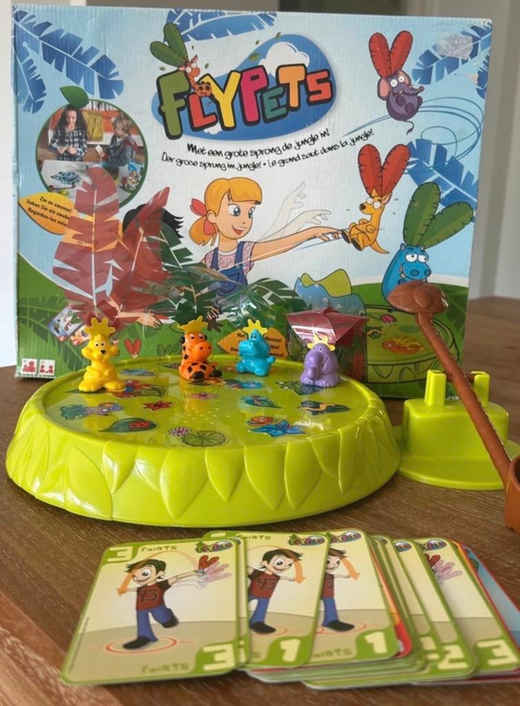 Flypets - Jungle Spring Spel, Een of twee spelers, Verzenden, Zo goed als nieuw, Reisspel