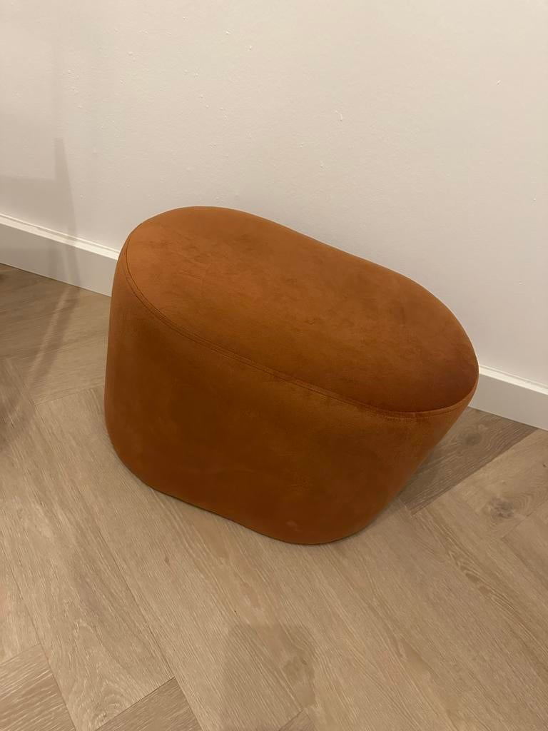 Riverdale poef ‘sophia’, Ophalen, Zo goed als nieuw, Rond, 50 tot 75 cm