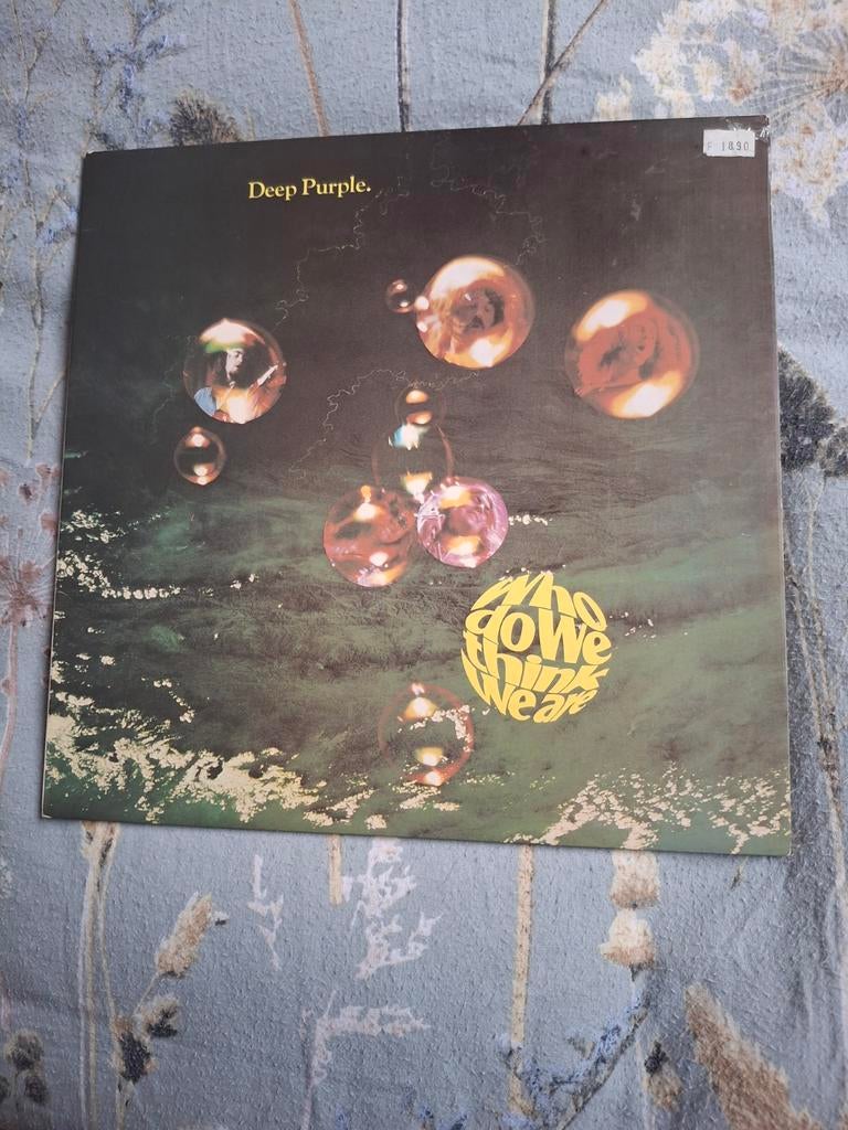 Deep Purple LP 1973 Who Do We Think We Are, Ophalen of Verzenden, Voor 1985, Zo goed als nieuw, 12 inch