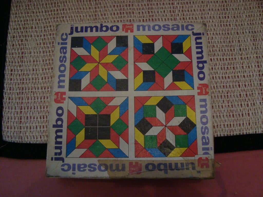 Jumbo mosaic, Ophalen of Verzenden, Zo goed als nieuw, Puzzelen