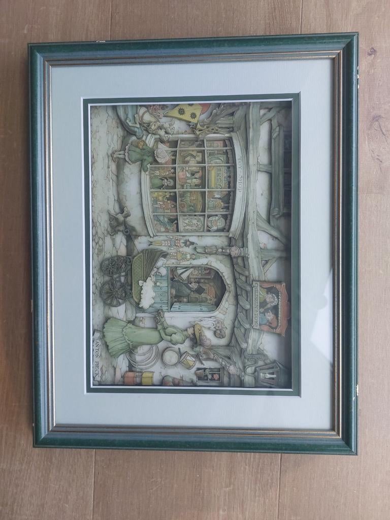 Anton Pieck 3D Print - Speelgoedwinkel, Ophalen of Verzenden
