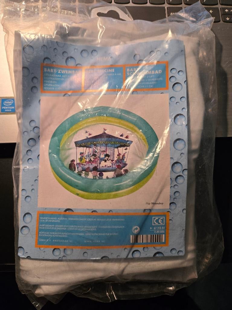 Baby-zwembad Hema Ø 66 cm H 11 cm Nieuw, Ophalen, Minder dan 80 cm, Opblaaszwembad, Rond