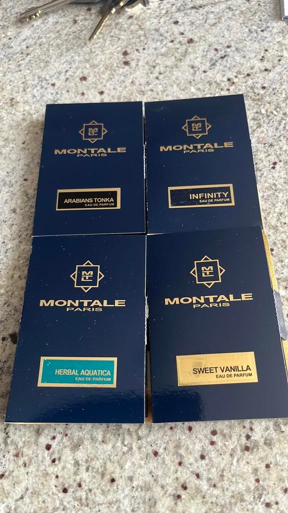 Montale Samples 4x5 stuks van 2 ml, Ophalen of Verzenden, Nieuw