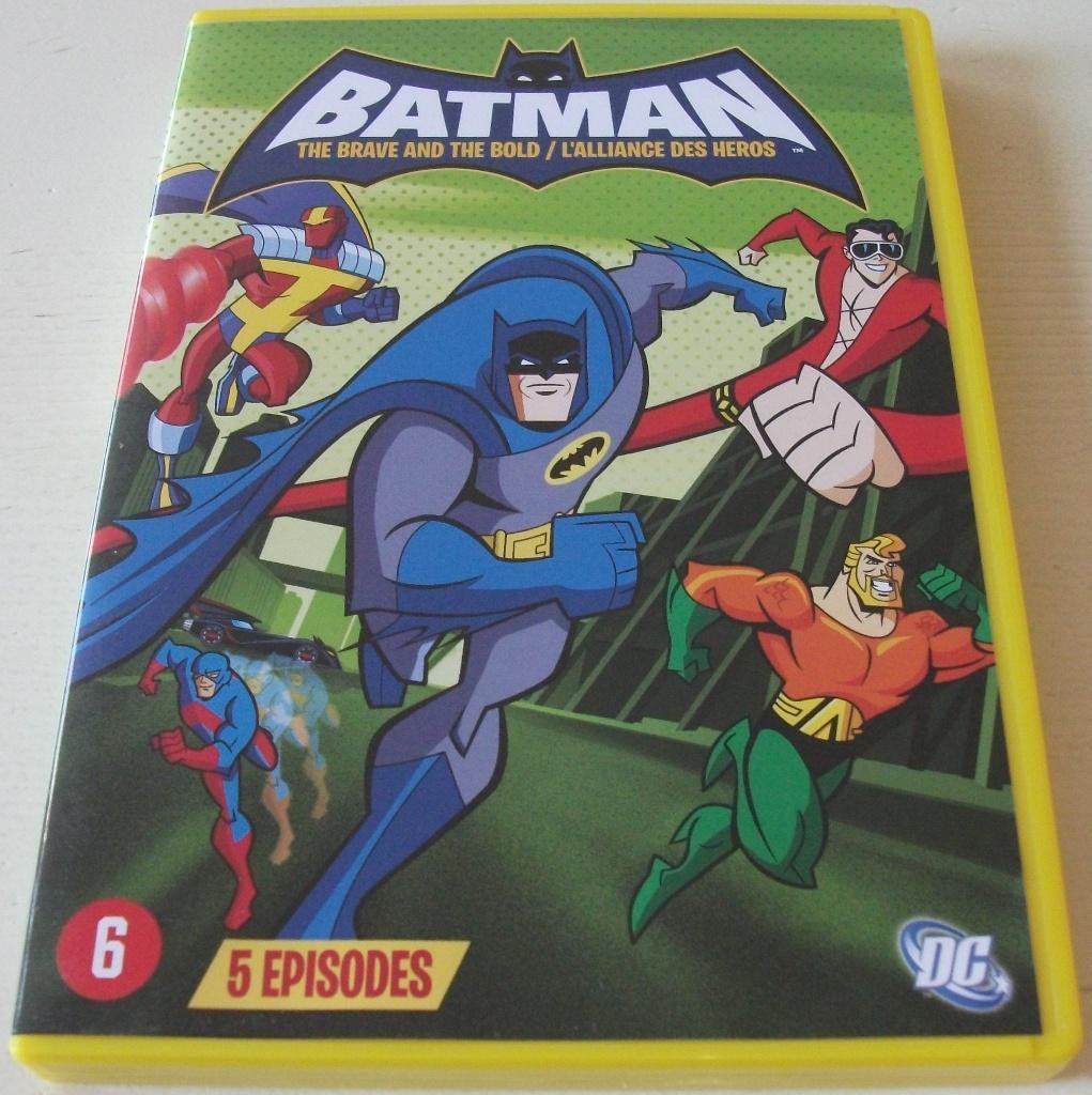 Dvd *** BATMAN *** The Brave and The Bold 3, Avontuur, Ophalen of Verzenden, Zo goed als nieuw, Vanaf 6 jaar