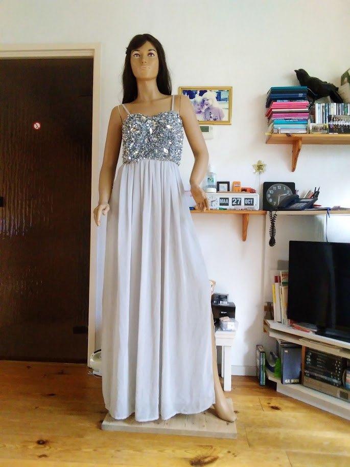 Galajurk / avondjurk maat 42, glitter, Barbara Schwarzer, Kleding | Dames, Gelegenheidskleding, Nieuw, Galajurk, Maat 42/44 (L)