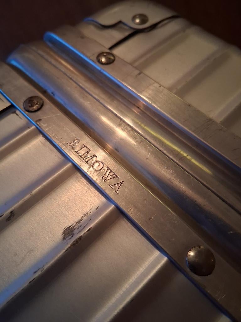 Rimowa reiskoffer 64 x 44 x 20, 60 tot 70 cm, Gebruikt, Slot, Ophalen of Verzenden