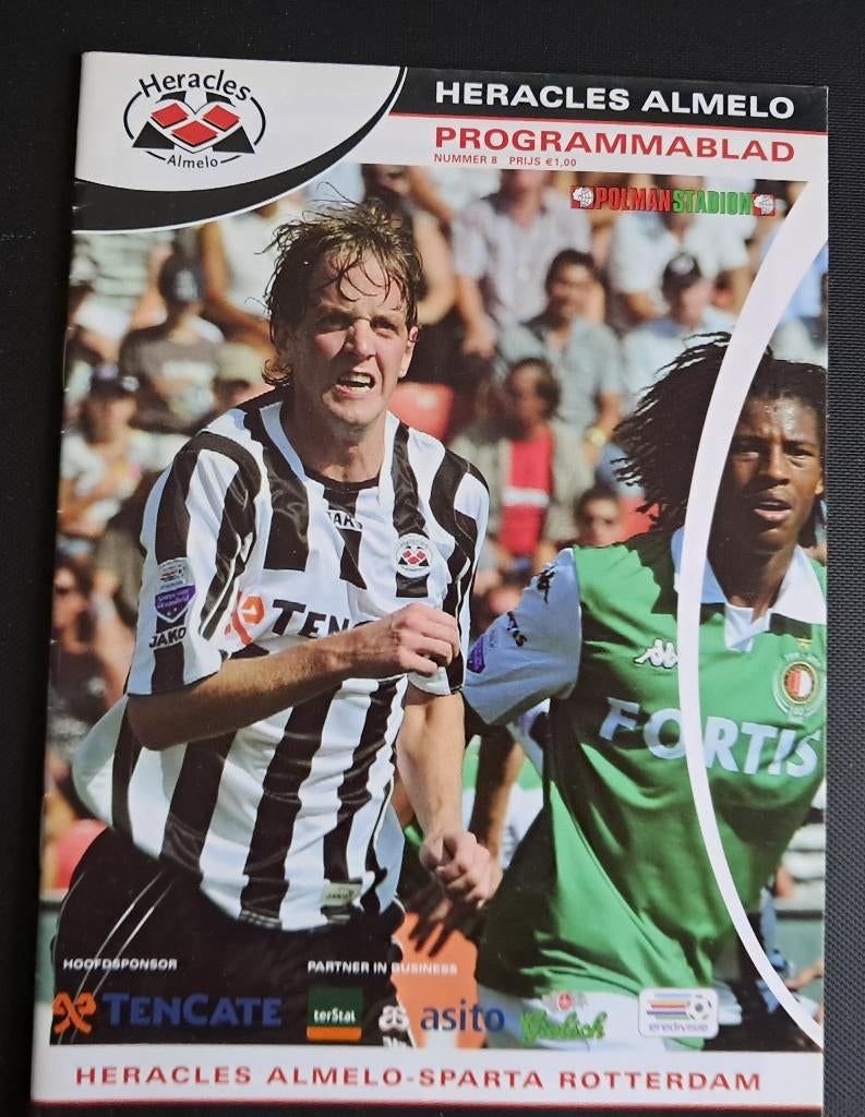 Heracles - Sparta 2008/2009, Ophalen of Verzenden, Zo goed als nieuw, Overige binnenlandse clubs, Boek of Tijdschrift