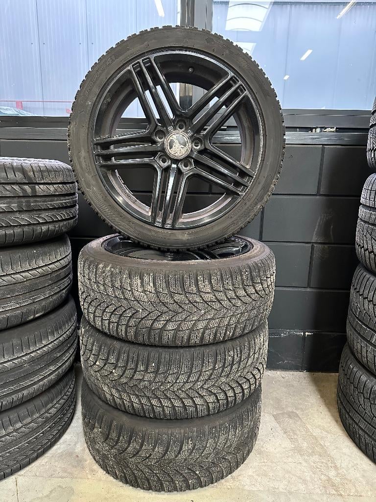Mercedes-Benz A-klasse velgen + winterbanden 225/45R17, Ophalen, Gebruikt, Velg(en), 17 inch